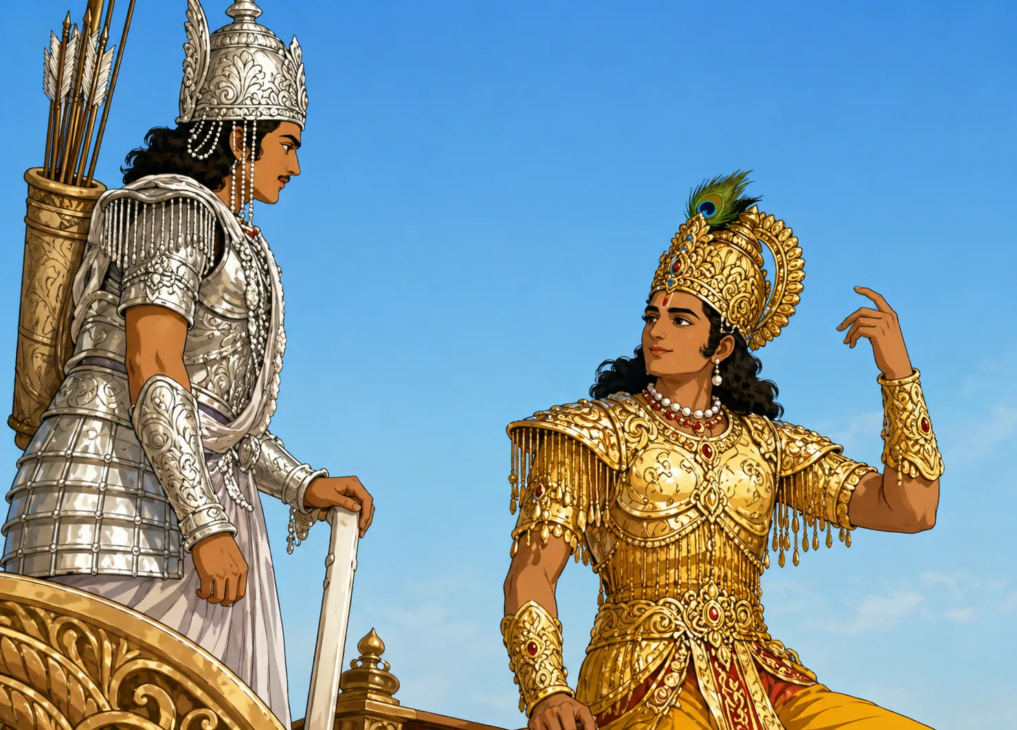 Krishna on action and renunciation as one path